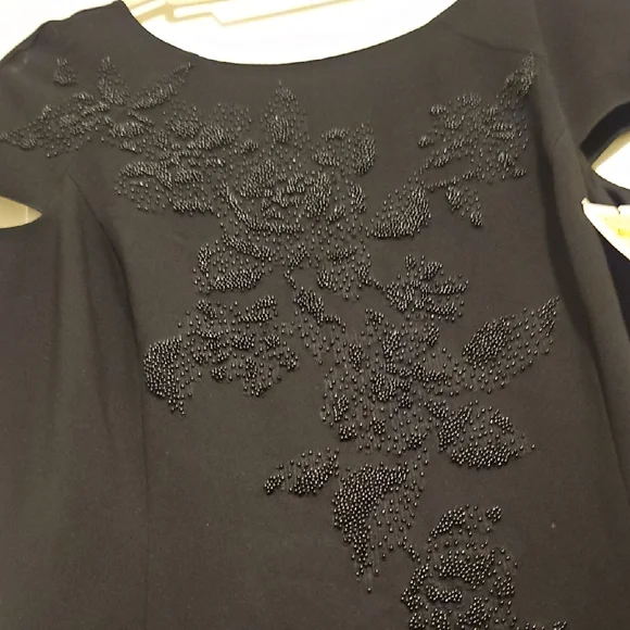 St. John Collection Black Mini Dress - Picture 3 of 5